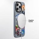 Apple iPhone 15 Pro Uyumlu Kılıf Magsafe Şarj Özellikli YoungKit in Paris Serisi Kapak - 4