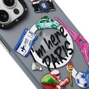 Apple iPhone 15 Pro Max Uyumlu Kılıf Magsafe Şarj Özellikli YoungKit in Paris Serisi Kapak - 7