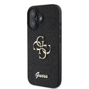 Apple iPhone 16 Plus Kılıf Guess Orjinal Lisanslı 4G Büyük Metal Logolu Glitter Kapak - 3