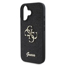 Apple iPhone 16 Plus Kılıf Guess Orjinal Lisanslı 4G Büyük Metal Logolu Glitter Kapak - 4