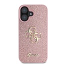 Apple iPhone 16 Plus Kılıf Guess Orjinal Lisanslı 4G Büyük Metal Logolu Glitter Kapak - 15