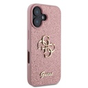 Apple iPhone 16 Plus Kılıf Guess Orjinal Lisanslı 4G Büyük Metal Logolu Glitter Kapak - 16