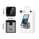 Wiwu Wi-W025 9in1 Magsafe Şarj Özellikli Type-C Hub PD 100W USB 3.0 SD/TF HDMI RJ45 - 12