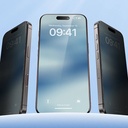 Apple iPhone 14 Pro Uyumlu Benks Ultra Shield 0.4mm Privacy Ekran Koruyucu + Kolay Uygulama Aparatlı - 2