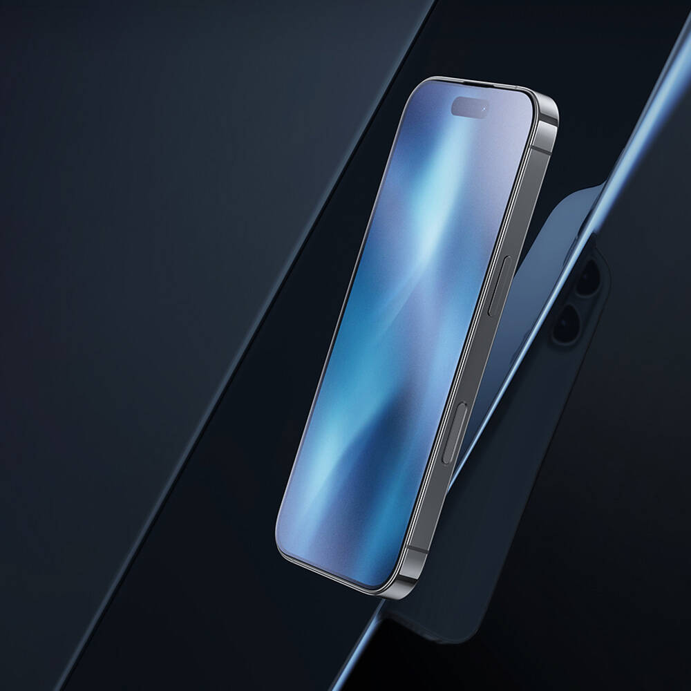 Apple iPhone 16 Pro Benks JoyTouch Mat Oyun Ekran Koruyucu + Kolay Uygulama Aparatı - 5