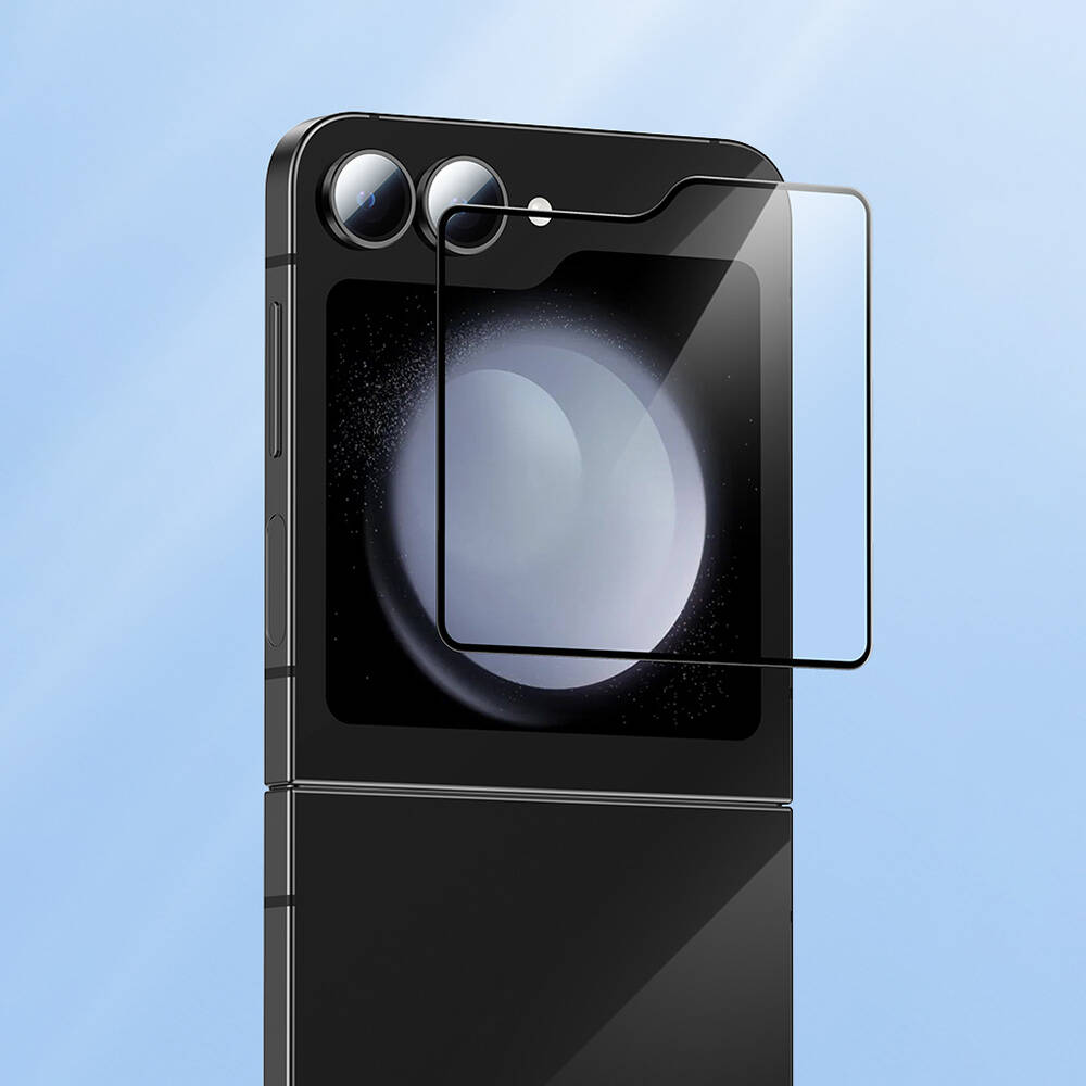 Samsung Galaxy Z Flip 6 Uyumlu Benks Ultra Shield Ekran Koruyucu + Kolay Uygulama Aparatlı - 7