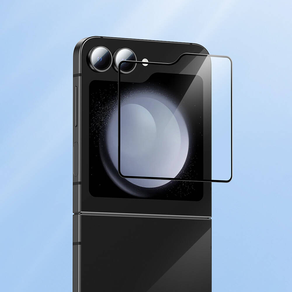 Samsung Galaxy Z Flip 6 Uyumlu Benks Ultra Shield Ekran Koruyucu + Kolay Uygulama Aparatlı - 10