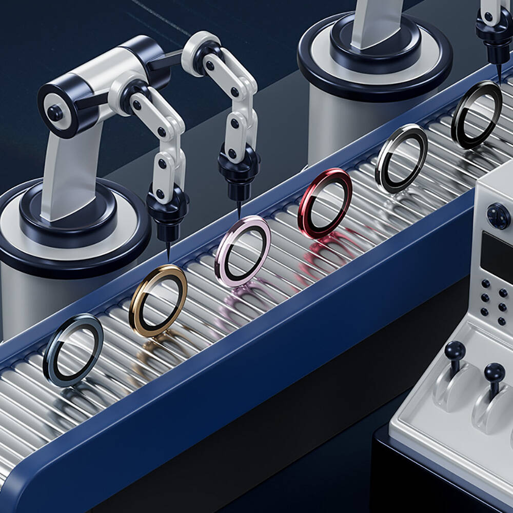 Apple iPhone 16 Plus Benks DR Safir Kamera Lens Koruyucu - 2