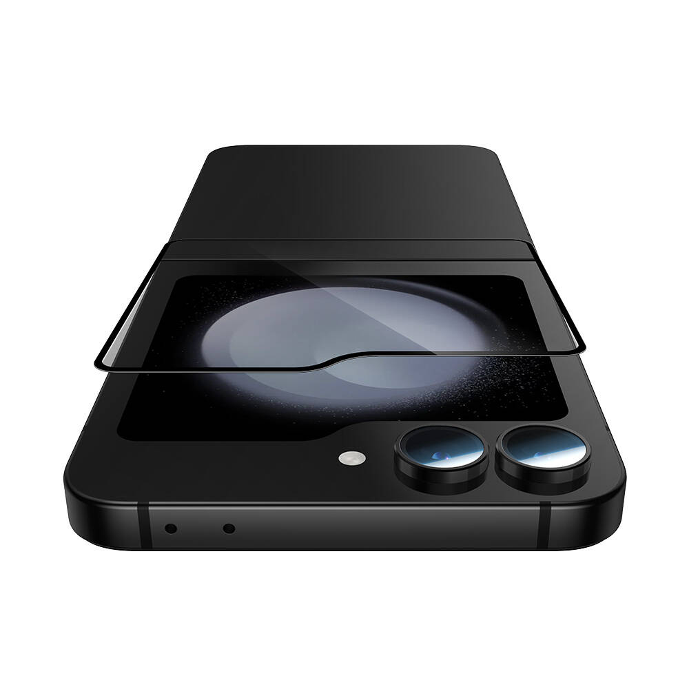 Samsung Galaxy Z Flip 6 Uyumlu Benks Glass Warrior HD Cam Ekran Koruyucu + Kolay Uygulama Aparatlı - 2