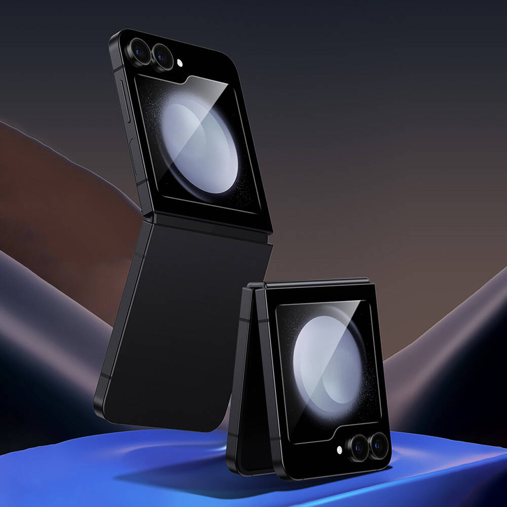 Samsung Galaxy Z Flip 6 Uyumlu Benks Glass Warrior HD Cam Ekran Koruyucu + Kolay Uygulama Aparatlı - 3