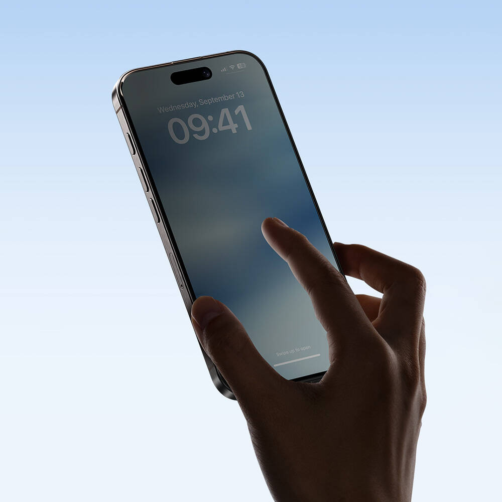 Apple iPhone 14 Pro Max Uyumlu Benks Ultra Shield 0.4mm Privacy Ekran Koruyucu + Kolay Uygulama Aparatlı - 4