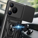 Huawei Pura 70 5G Kılıf Magnetik Standlı Kamera Korumalı Zore Sürgülü Vega Kapak - 3