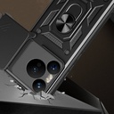 Huawei Pura 70 5G Kılıf Magnetik Standlı Kamera Korumalı Zore Sürgülü Vega Kapak - 5