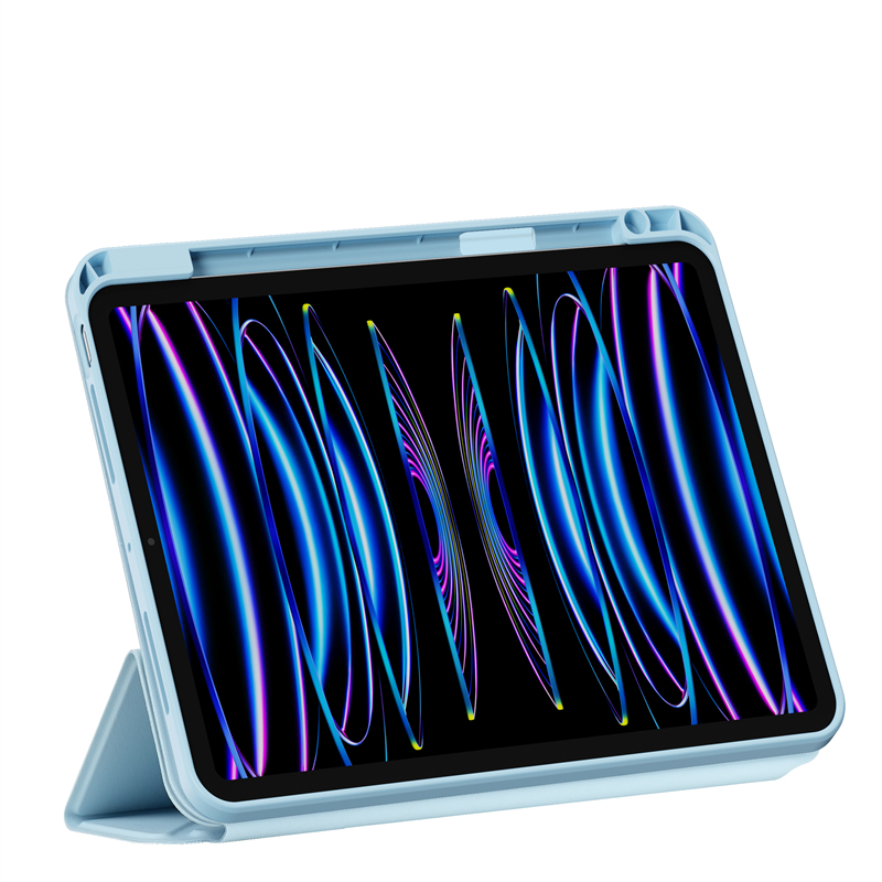 Apple iPad Pro 11 2022 M2 Uyumlu Wiwu 360° Dönebilen Standlı Magnetik Koruyucu Tablet Kılıfı - 7