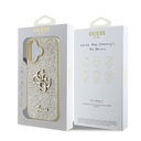 Apple iPhone 16 Kılıf Guess Orjinal Lisanslı 4G Büyük Metal Logolu Glitter Kapak - 13