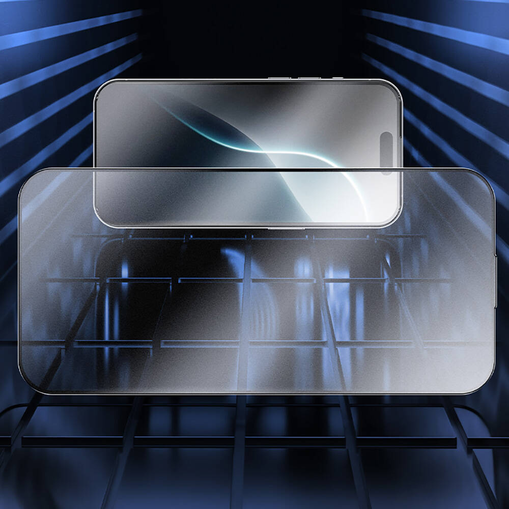 Apple iPhone 14 Pro Max Uyumlu Benks JoyTouch Mat Oyun Ekran Koruyucu + Kolay Uygulama Aparatı - 10