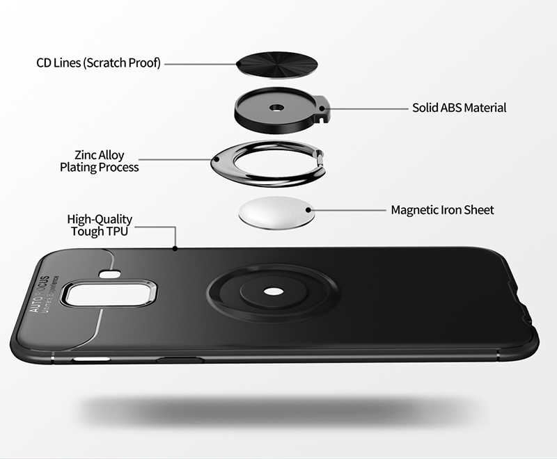 Samsung Galaxy J6 Uyumlu Kılıf Zore Ravel Silikon Kapak - 7