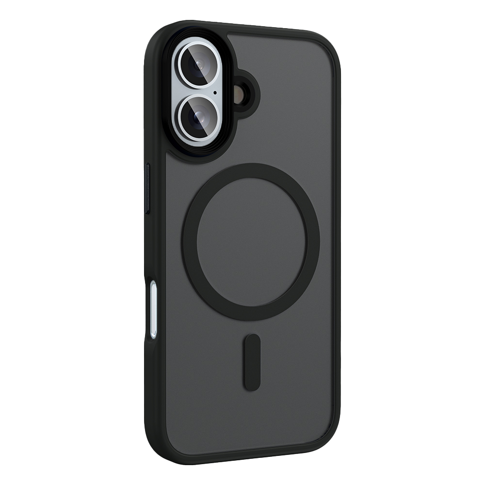 Apple iPhone 16 Plus Uyumlu Kılıf Mat Arka Yüzey Wireless Şarj Özellikli Zore Flet Magsafe Kapak - 5