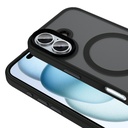 Apple iPhone 16 Plus Uyumlu Kılıf Mat Arka Yüzey Wireless Şarj Özellikli Zore Flet Magsafe Kapak - 11