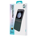 Samsung Galaxy Z Flip 6 Uyumlu Kılıf Karbon Fiber Tasarımlı Benks Aurora ArmorAir Kevlar Kapak - 11