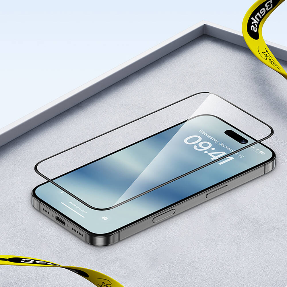 Apple iPhone 16 Plus Hidrofobik Ve Oleofobik Özellikli Benks Air Shield Ekran Koruyucu 10&prime;lu Paket - 8