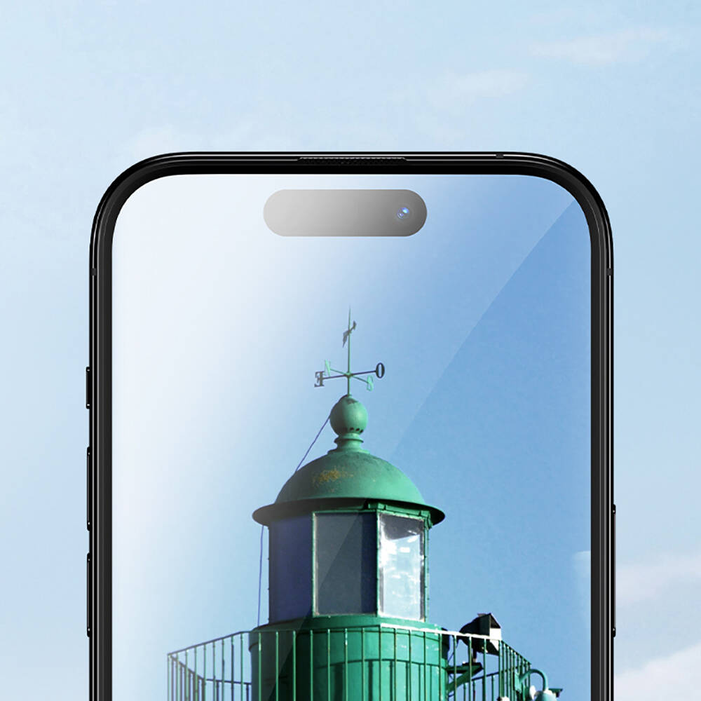 Apple iPhone 16 Hidrofobik Ve Oleofobik Özellikli Benks Air Shield Ekran Koruyucu 10&prime;lu Paket - 3