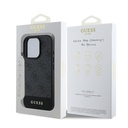 Apple iPhone 16 Pro Max Kılıf Guess Orjinal Lisanslı Magsafe Şarj Özellikli PU Deri Şerit Logo Dizaynlı Kapak - 14