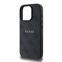 Apple iPhone 16 Pro Max Kılıf Guess Orjinal Lisanslı Magsafe Şarj Özellikli 4G Desenli Yazı Logolu Kapak - 3
