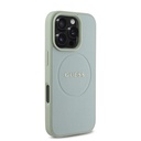 Apple iPhone 16 Pro Max Uyumlu Kılıf Guess Orjinal Lisanslı Magsafe Şarj Özellikli Yazı Logolu Grained Kapak - 18