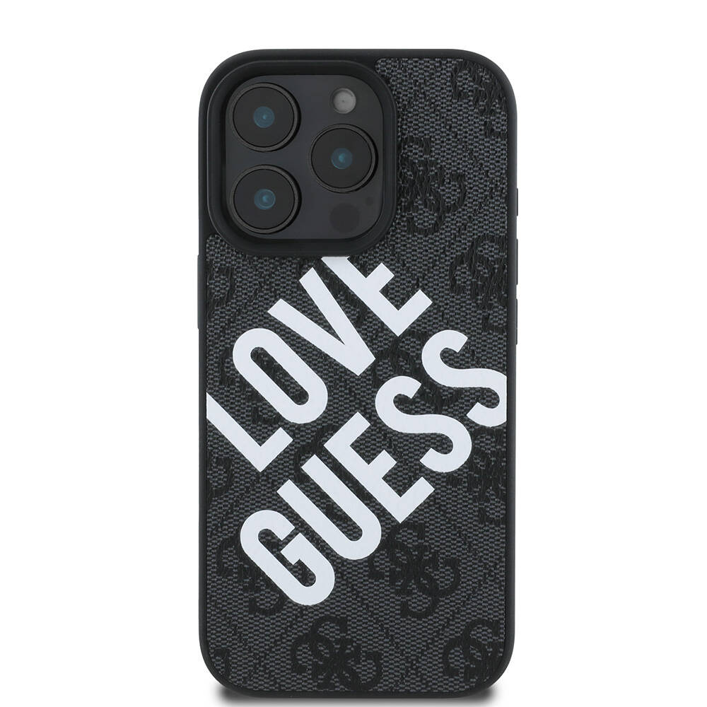 Apple iPhone 16 Pro Kılıf Guess Orjinal Lisanslı Big Love Guess Kapak - 2