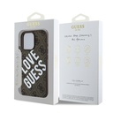 Apple iPhone 16 Pro Uyumlu Kılıf Guess Orjinal Lisanslı Big Love Guess Kapak - 14