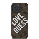Apple iPhone 16 Pro Max Kılıf Guess Orjinal Lisanslı Big Love Guess Kapak - 9