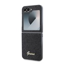 Samsung Galaxy Z Flip 6 Uyumlu Kılıf Guess Orjinal Lisanslı Yazı Logolu Glitter Script Kapak - 5