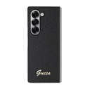 Samsung Galaxy Z Fold 6 Uyumlu Kılıf Guess Orjinal Lisanslı Yazı Logolu Glitter Script Kapak - 1