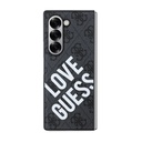 Samsung Galaxy Z Fold 6 Uyumlu Kılıf Guess Orjinal Lisanslı Love Guess Printing Kapak - 1