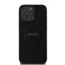 Apple iPhone 16 Pro Max Kılıf Guess Orjinal Lisanslı Magsafe Şarj Özellikli Yazı Logolu Saffiano Classic Kapak - 3