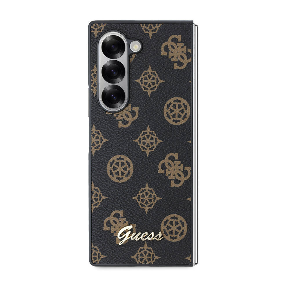 Samsung Galaxy Z Fold 6 Uyumlu Kılıf Guess Orjinal Lisanslı Peony Script Kapak - 1
