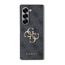 Samsung Galaxy Z Fold 6 Uyumlu Kılıf Guess Orjinal Lisanslı Leather Metal Logo Kapak - 9