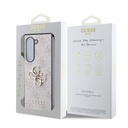 Samsung Galaxy Z Fold 6 Uyumlu Kılıf Guess Orjinal Lisanslı Leather Metal Logo Kapak - 11