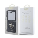 Samsung Galaxy Z Flip 6 Uyumlu Kılıf Guess Orjinal Lisanslı Leather Metal Logo Kapak - 5