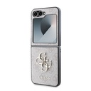 Samsung Galaxy Z Flip 6 Uyumlu Kılıf Guess Orjinal Lisanslı Leather Metal Logo Kapak - 7