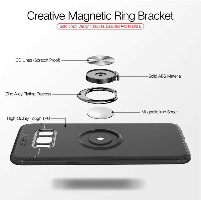 Samsung Galaxy S8 Plus Uyumlu Kılıf Zore Ravel Silikon Kapak - 4