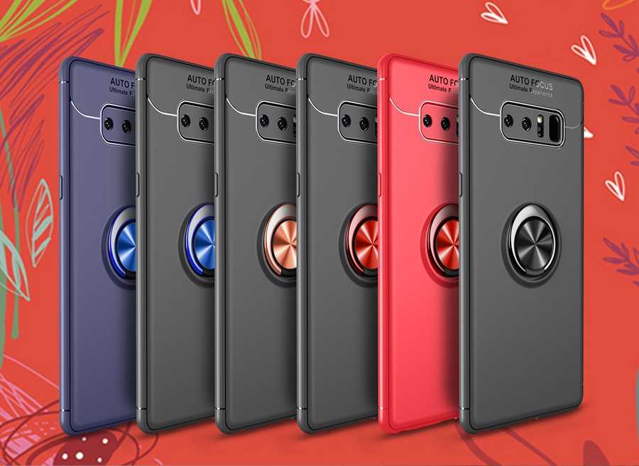 Samsung Galaxy Note 8 Uyumlu Kılıf Zore Ravel Silikon Kapak - 1