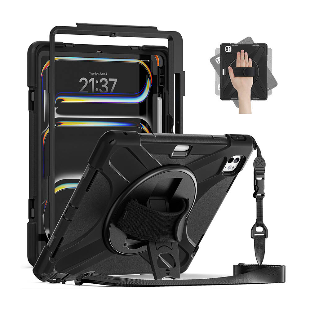 Apple iPad Pro 13 2024 Uyumlu Zore Defender Tablet Silikon - 2