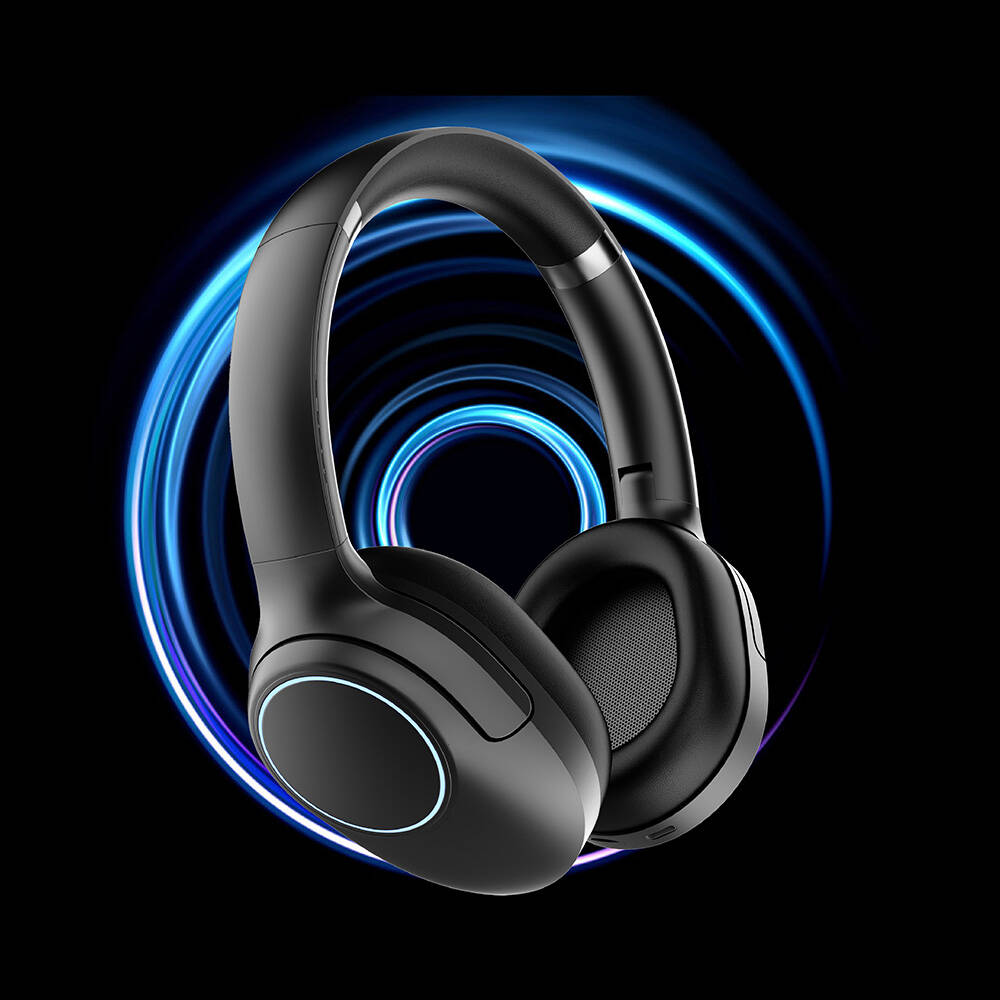 Lapas LP-HD003 RGB LED Işıklı Kulak Üstü Bluetooth v5.4 Kulaklık - 5