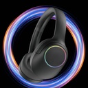 Lapas LP-HD003 RGB LED Işıklı Kulak Üstü Bluetooth v5.4 Kulaklık - 7