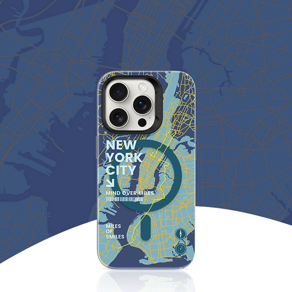 Apple iPhone 16 Pro Kılıf Magsafe Şarj Özellikli Benks City Serisi Kapak - 11