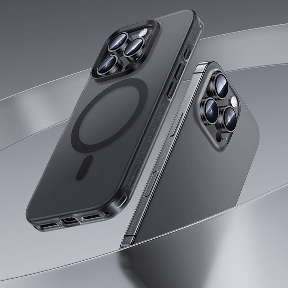 Apple iPhone 16 Pro Max Kılıf Magsafe Şarj Özellikli Benks Lucid Armor Kapak - 5