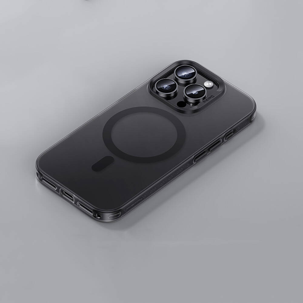 Apple iPhone 16 Pro Max Kılıf Magsafe Şarj Özellikli Benks Lucid Armor Kapak - 9