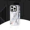 Apple iPhone 16 Pro Kılıf MagSafe Şarj Özellikli Mekanik Tasarımlı Benks Perspective Serisi Kapak - 2